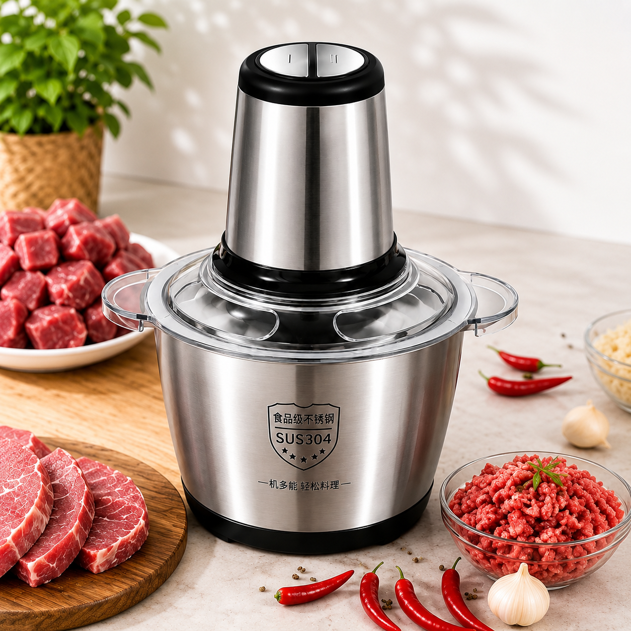 Premium 3L Electric Meat & Food Chopper