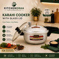 Premium Pressure Cooker with             Glass Lid